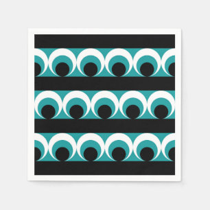 Geometric pattern napkin