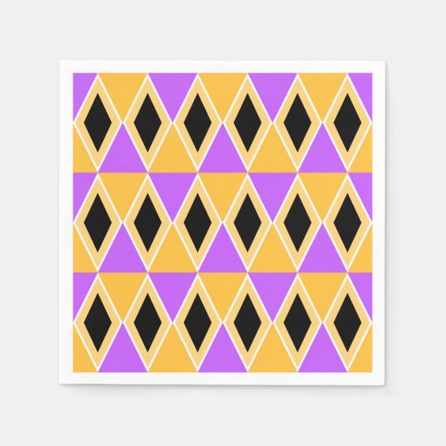 Geometric Pattern Napkin (Front)