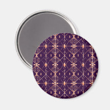 Geometric pattern of intersecting diamond shapes 