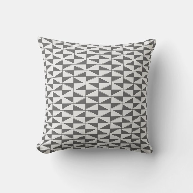 Geometric Pattern Pillow (Front)