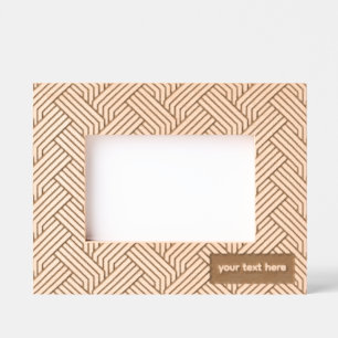 Geometric Pattern Stripes Lines Landscape Size Etched Frames