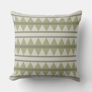 Geometric pattern throw pillows