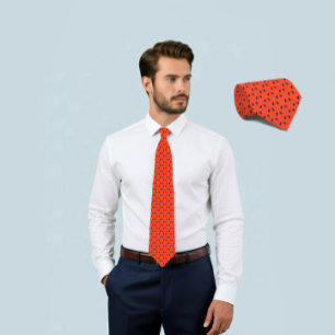 Geometric pattern tie