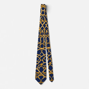 Geometric Pattern Tie - Modern and Vibrant Design