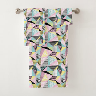 Geometric Pattern towel set