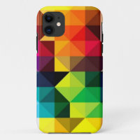 Geometric Pattern Vector Colourful iPhone