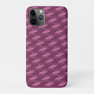 Geometric Pattern with Radiant Magenta Circles Case-Mate iPhone Case