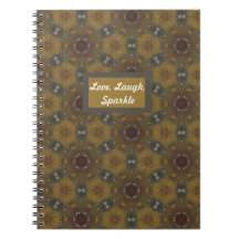 Geometric Patterned Fall Love, Laugh, Sparkle