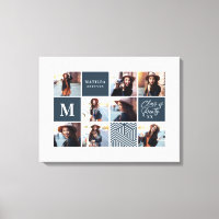 Geometric photo graduation personalised gift
