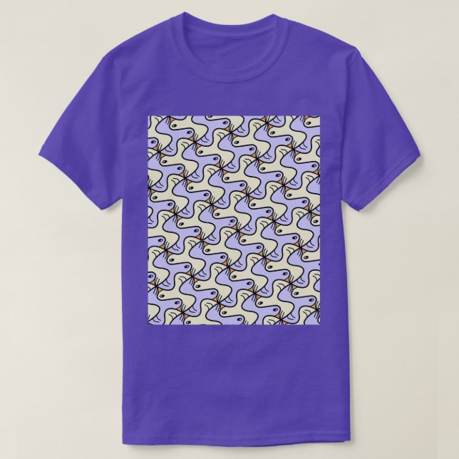 Geometric Pigeon 2 T-Shirt (Design Front)