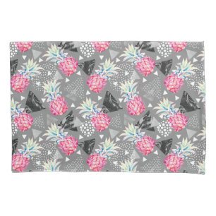 Geometric Pineapple Textured Pattern Pillowcase