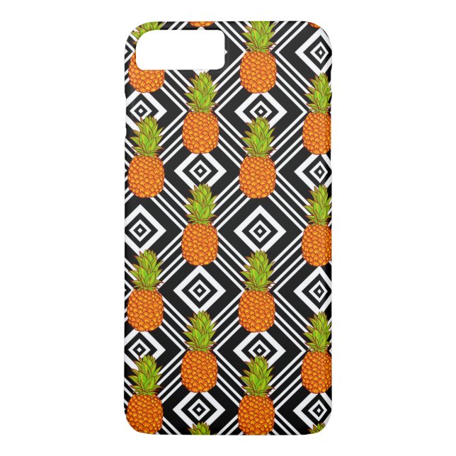 Geometric Pineapples Case-Mate iPhone Case (Back)