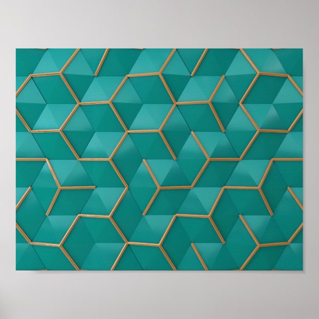 geometric poster (Front)