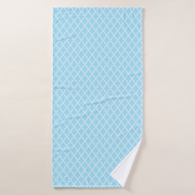 Geometric Print  Bath Towel  (Bath Towel)