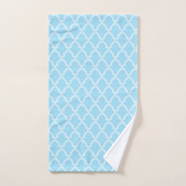 Geometric Print  Hand Towel  (Hand Towel)