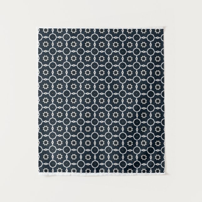 Geometric printed tapestry (Front)