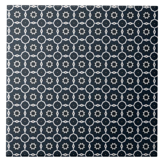 Geometric printed tile (Front)