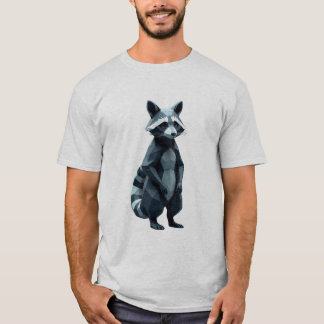Geometric Racoon T-Shirt