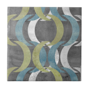 Geometric Repeat I Tile