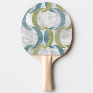 Geometric Repeat III Ping Pong Paddle