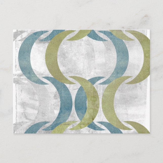 Geometric Repeat III Postcard (Front)