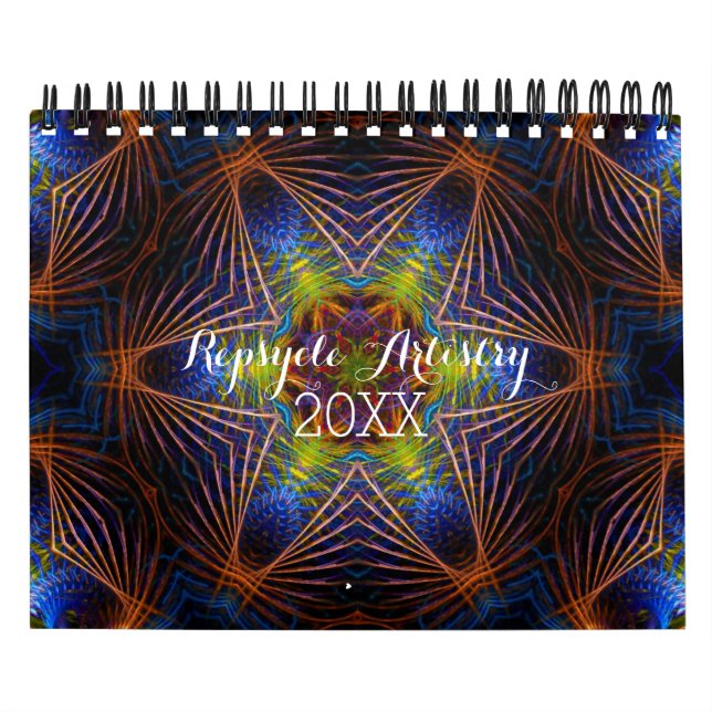 Geometric Repsycle Arts Calendar (Cover)