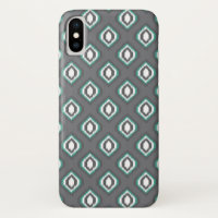 Geometric retro ikat tribal pattern