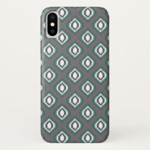 Geometric retro ikat tribal pattern Case-Mate iPhone case