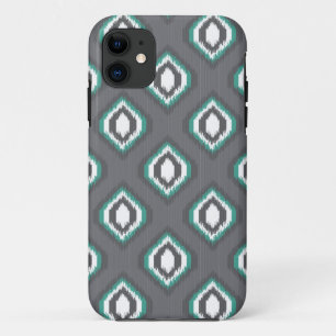 Geometric retro ikat tribal pattern Case-Mate iPhone case