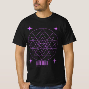 Geometric Retro sacred design T-Shirt