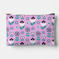 Geometric Scandinavian flower pattern