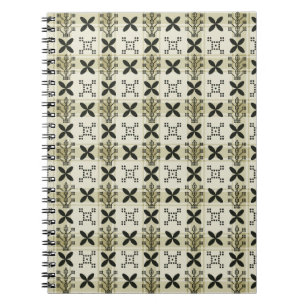 Geometric Seamless pattern background. Batik desig Notebook
