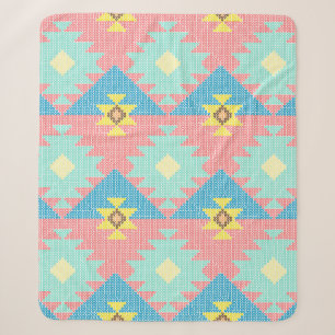 Geometric seamless pattern design, home decor ide sherpa blanket