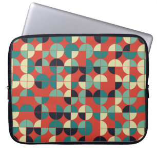 geometric seamless pattern design laptop sleeve