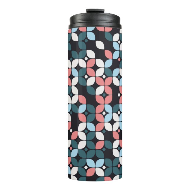 geometric seamless pattern designgeometric,texture thermal tumbler (Front)