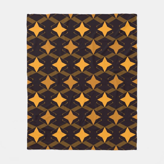 Geometric seamless pattern. Minimal style surface  Fleece Blanket (Front)