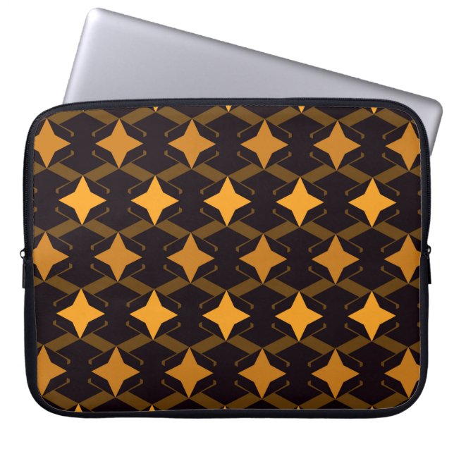 Geometric seamless pattern. Minimal style surface  Laptop Sleeve (Front)