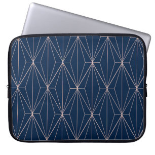 Geometric seamless patterns. Abstract geometric rh Laptop Sleeve