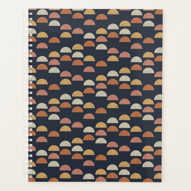 Geometric Semi Circle Pattern Planner (Front)