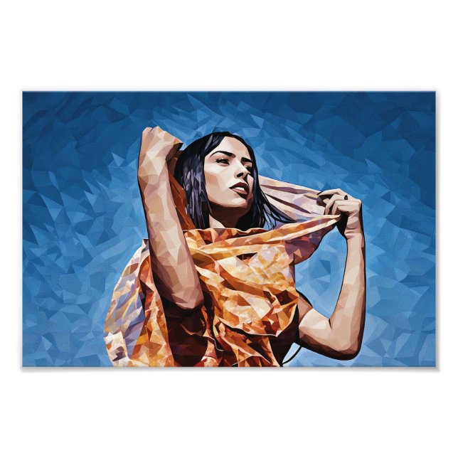 Geometric Serenity Photo Print (Front)