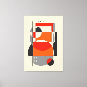 Geometric Shape 1 Poster   Geometric Art Canvas Print