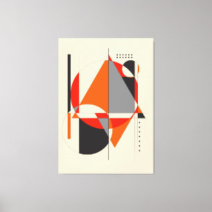 Geometric Shape 4   Geometric Art Canvas Print