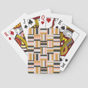 Geometric Shape Pattern Playing Cards