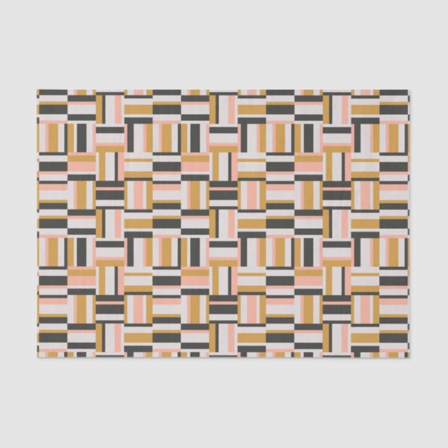 Geometric Shape Pattern Tissue Paper (Front)