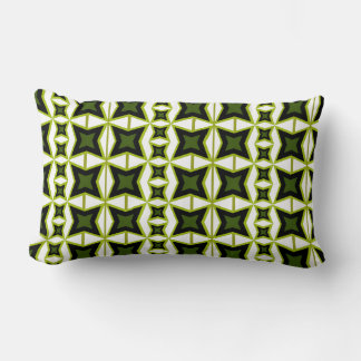 Geometric Shape Seamless Pattern Lumbar Cushion