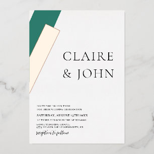 Geometric Shape Wedding