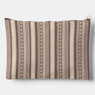 Geometric Shapes Accessory Pouch