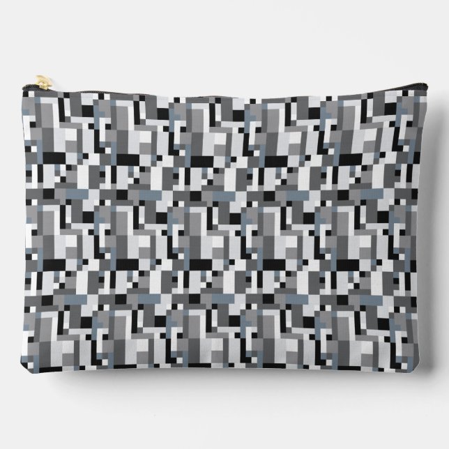 Geometric Shapes Accessory Pouch (Front)
