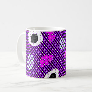 Geometric shapes coffee mug
