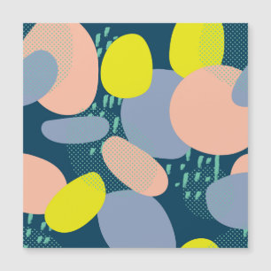 Geometric Shapes: Colourful Memphis Style